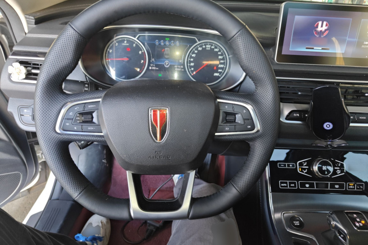 红旗H5 2020款 1.8T 自动智联旗韵版中控内饰13