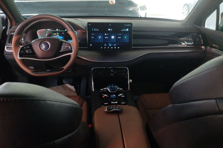 比亚迪 唐新能源 2021款 DM-i 112KM 尊贵型中控内饰12