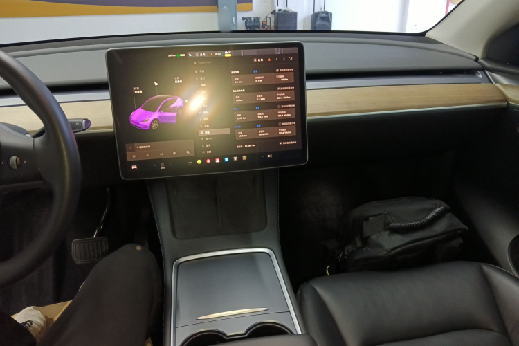 特斯拉 Model Y 2021款 标准续航后驱版中控内饰12