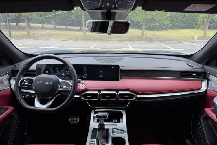 捷途X70 PLUS 2021款 1.6T DCT星 5座中控内饰7003