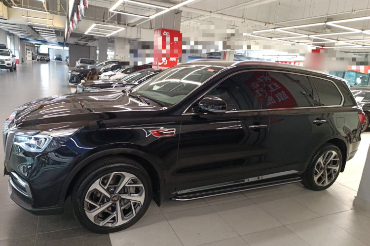 红旗HS7 2022款 2.0T DCT两驱智联旗畅版 五座车身外观4