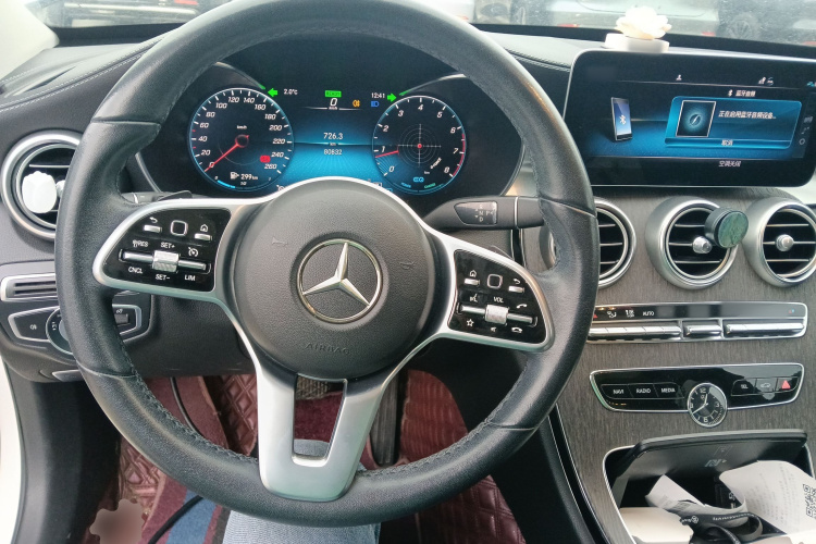 奔驰C级 2020款 C 260 L中控内饰7002
