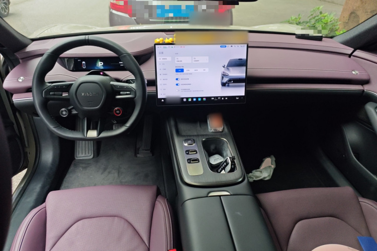 小米汽车 小米SU7 2024款 后驱超长续航高阶智驾Pro版中控内饰12