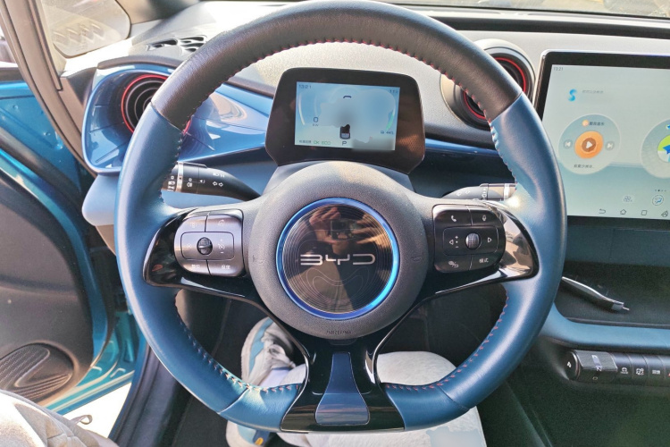 比亚迪 海豚 2021款 405km 时尚版中控内饰13