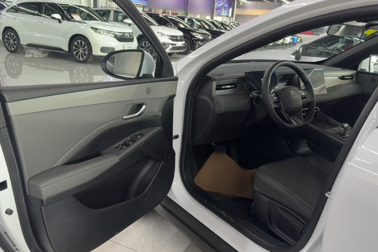 比亚迪 秦PLUS 2024款 荣耀版 DM-i 55KM领先型中控内饰7002