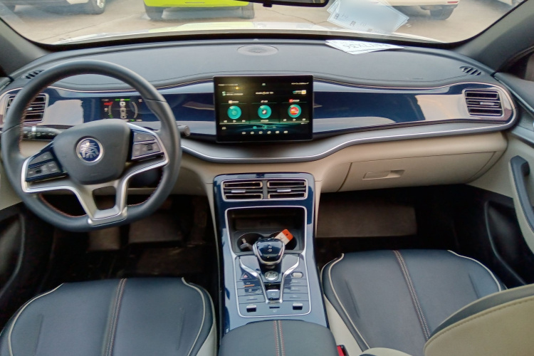 比亚迪 秦PLUS 2021款 EV 400KM 豪华型中控内饰7013