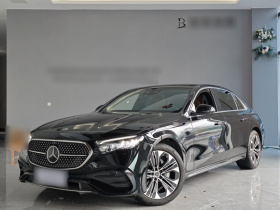 奔驰E级 2024款 E 300 L 时尚运动型