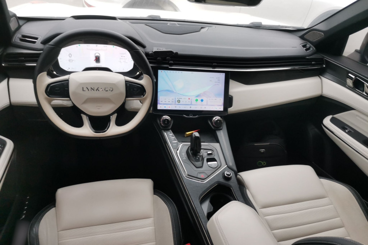 领克01 2023款 1.5TD EM-F 晨曦中控内饰12