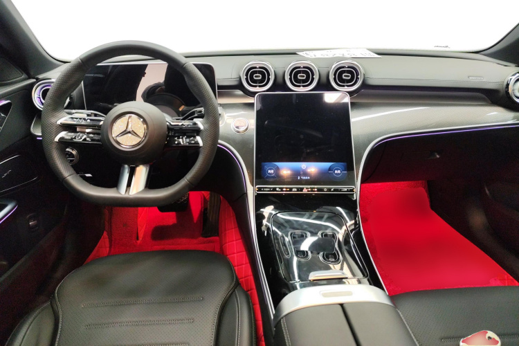 奔驰C级 2024款 改款三 C 260 L 运动版中控内饰12