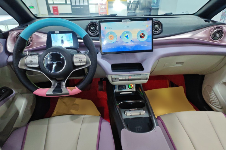 比亚迪 海豚 2021款 405km 时尚版中控内饰12