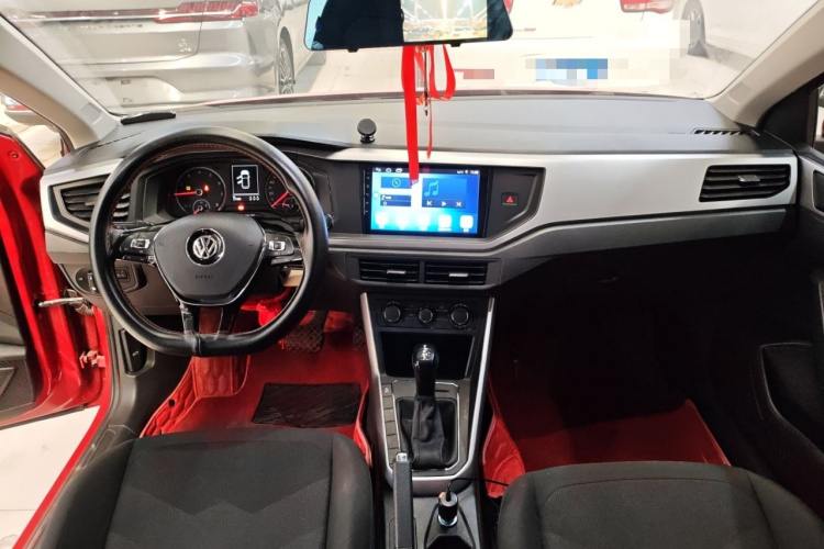 大众 Polo 2019款 Plus 1.5L 自动全景乐享版中控内饰7002