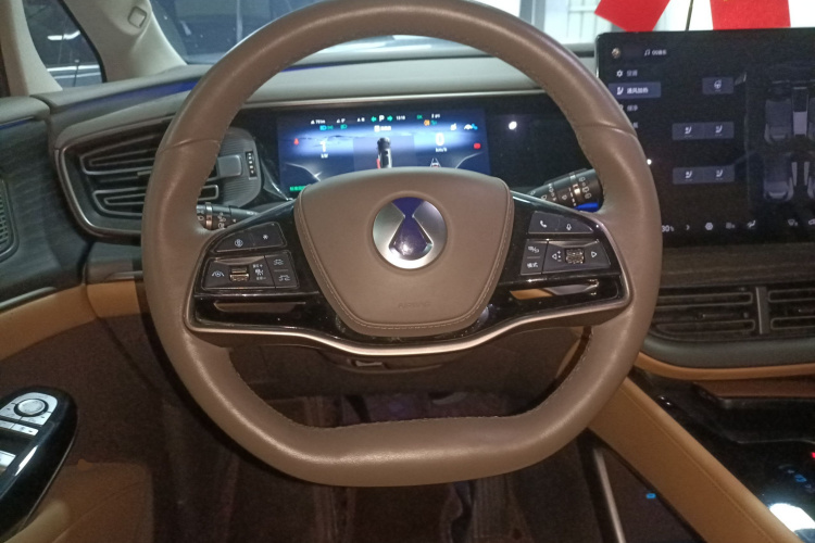 腾势D9 2022款 EV 600 四驱旗舰型中控内饰13