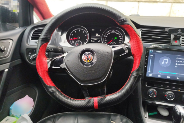 大众 高尔夫 2017款 230TSI 自动舒适百万辆纪念版中控内饰13