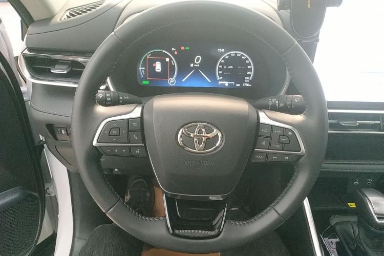 丰田 汉兰达 2026款 2.5L智能电混双擎两驱豪华版 7座中控内饰13