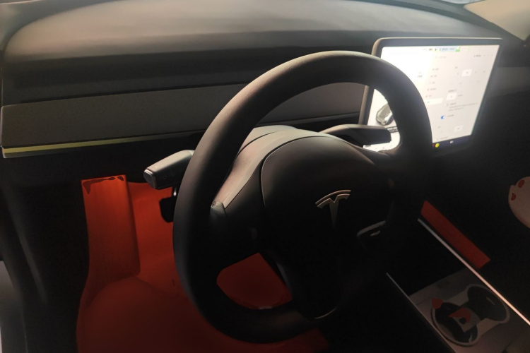 特斯拉 Model Y 2024款 长续航全轮驱动版中控内饰7002