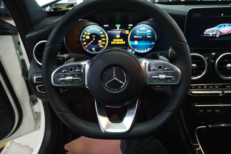 奔驰C级 2020款 改款 C 260 运动版中控内饰13