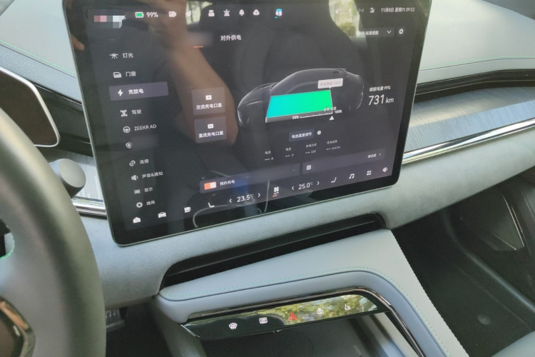 极氪001 2023款 WE版 100kWh局部细节16