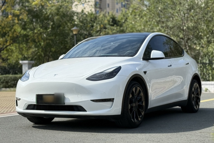 特斯拉 Model Y 2021款 长续航全轮驱动版车身外观1