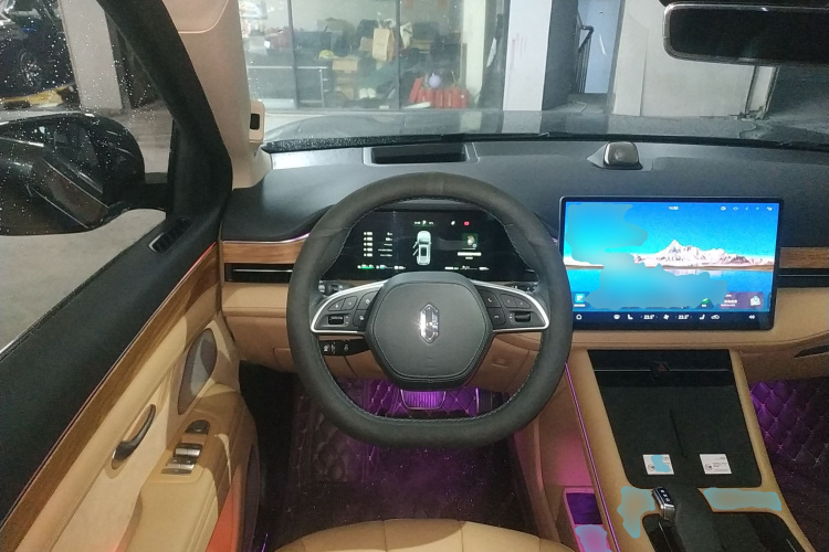 鸿蒙智行 问界M7 2022款 1.5T 后驱舒适版中控内饰13