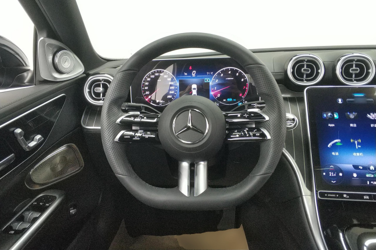 奔驰C级 2022款 改款 C 200 L 运动版中控内饰13
