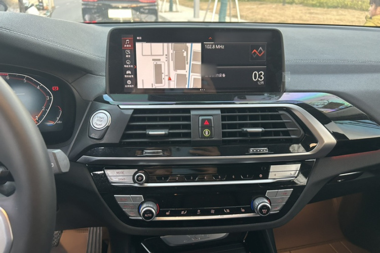 宝马X3 2021款 xDrive25i M运动套装中控内饰7005