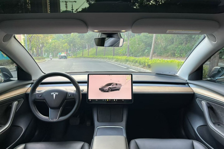 特斯拉 Model 3 2022款 后轮驱动版中控内饰7002