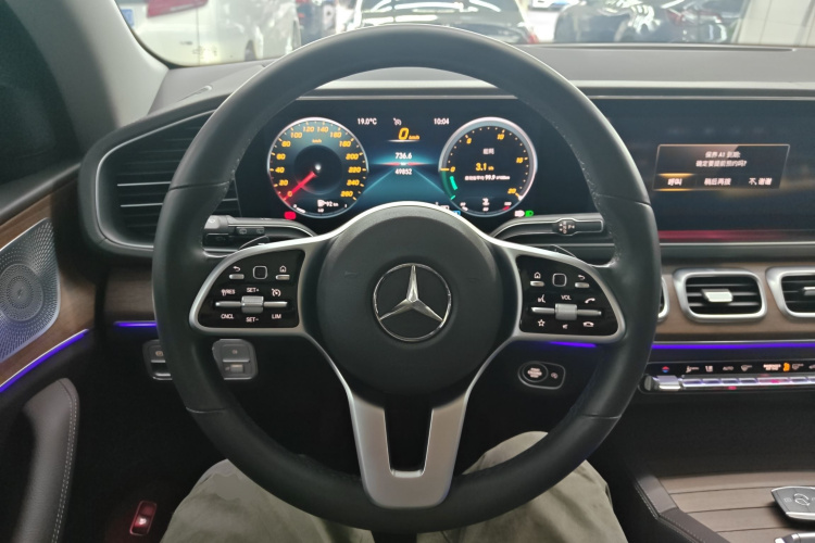奔驰GLE 2020款 改款 GLE 350 4MATIC 豪华型中控内饰13