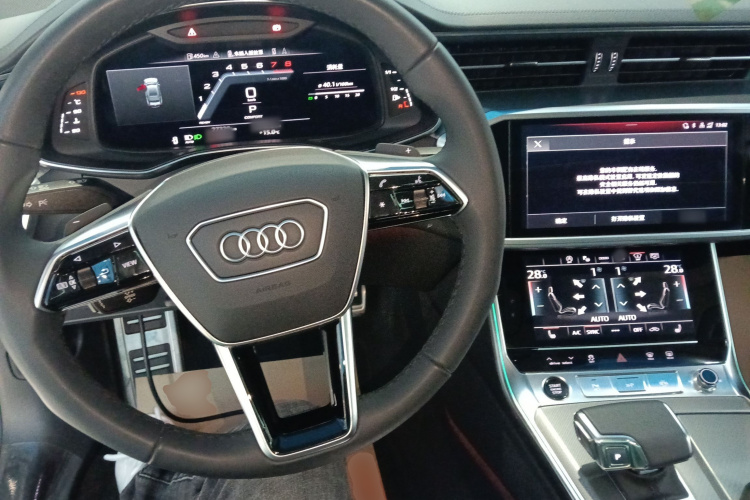 奥迪A7 2023款 45 TFSI 臻选型中控内饰7002