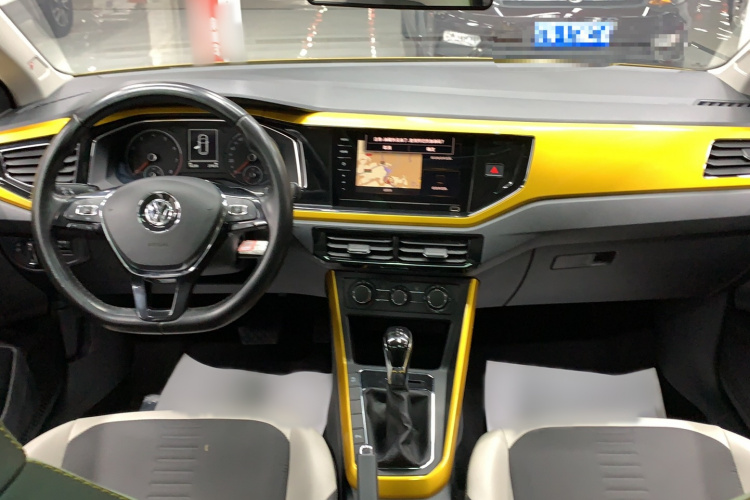 大众 Polo 2019款 Plus 1.5L 自动Beats潮酷版中控内饰7003