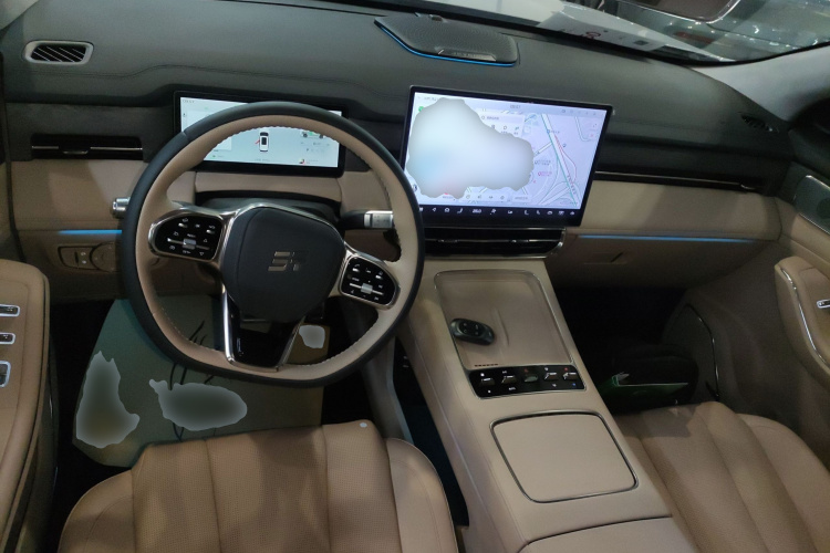 捷途山海L9 2025款 1.5TD 2DHT 旗舰版 6座中控内饰7002