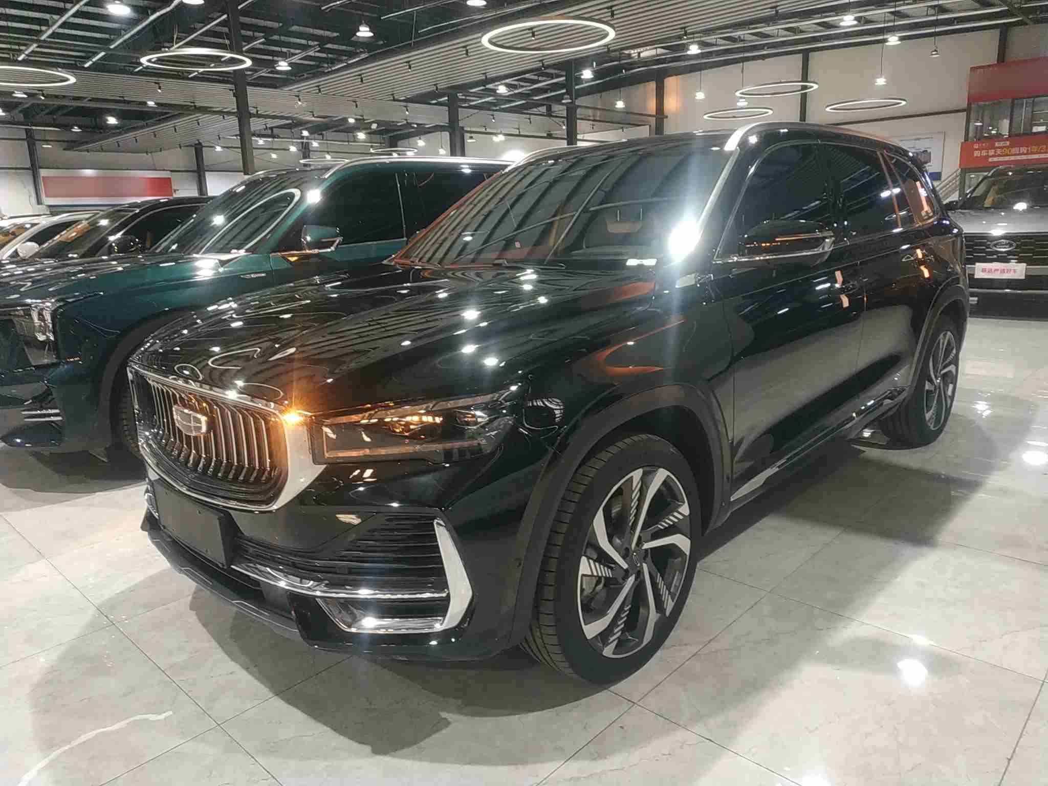 潍坊二手吉利星越L 2021年款，花小钱办大事的商务排面