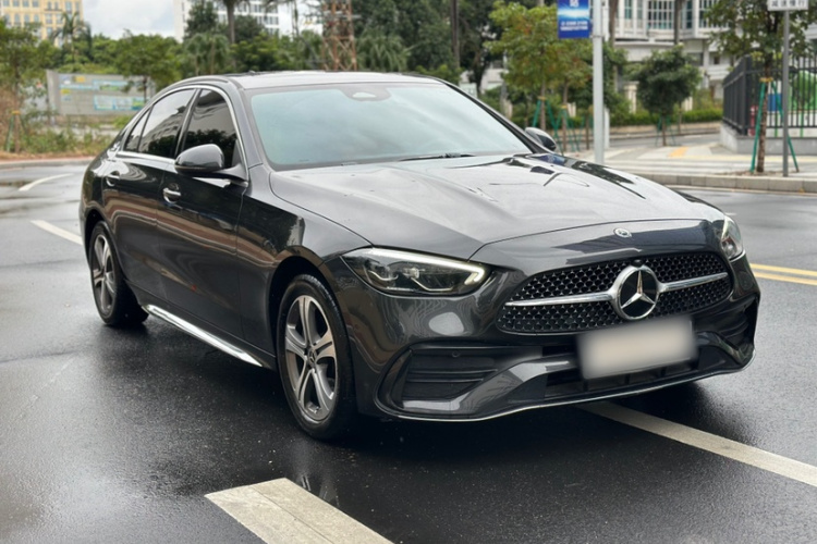 奔驰C级 2022款 改款 C 200 L 运动版车身外观6001