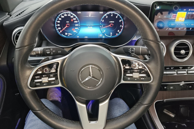 奔驰GLC 2021款 GLC 300 L 4MATIC 豪华型中控内饰13