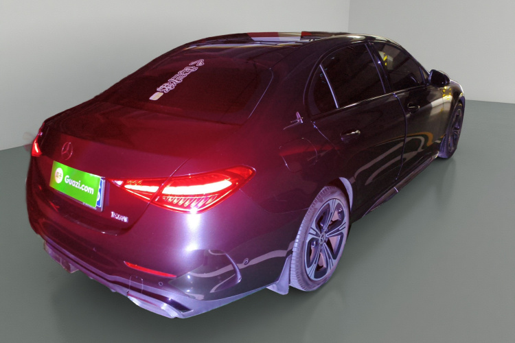 奔驰C级 2022款 改款 C 260 L 皓夜运动版车身外观7