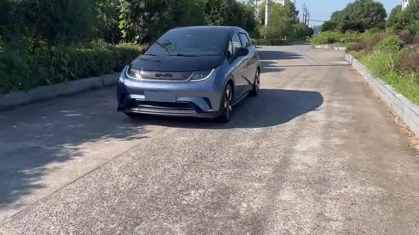 比亚迪 海豚 2021款 401km 骑士版实拍1