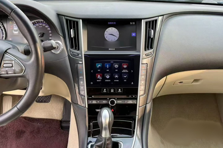 英菲尼迪Q50L 2015款 2.0T 舒适版中控内饰7005