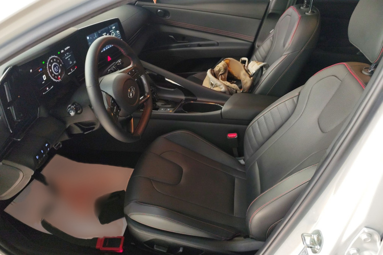 现代 伊兰特 2022款 240TGDi DCT LUX尊贵版局部细节19