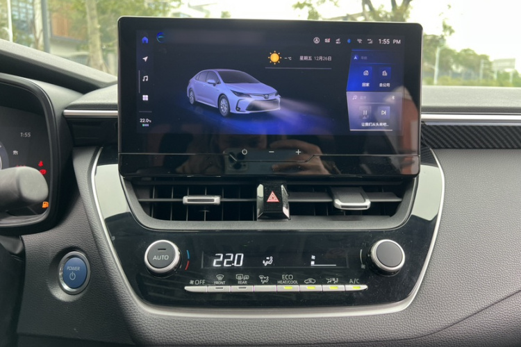 丰田 卡罗拉 2023款 1.8L 智能电混双擎 精英版局部细节16