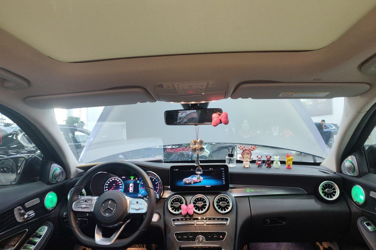 奔驰C级 2021款 C 260 L 运动星耀臻藏版中控内饰22