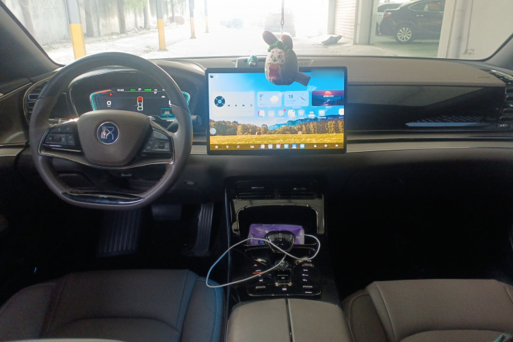 比亚迪 汉 2021款 EV 标准续航版豪华型中控内饰12