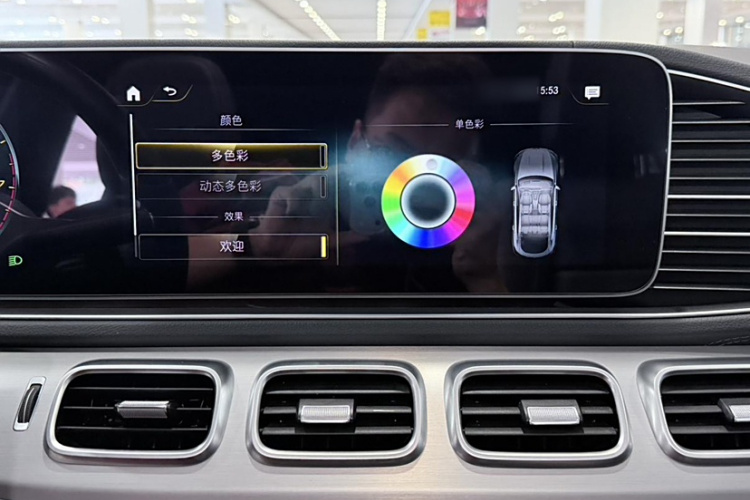 奔驰GLE轿跑 2020款 GLE 350 4MATIC 轿跑SUV 豪华型中控内饰7007