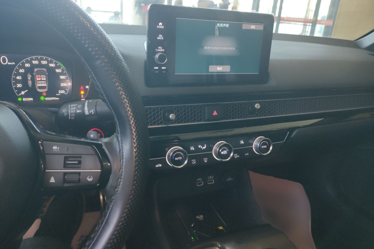 本田 思域 2023款 2.0L e:HEV 锐力版中控内饰12