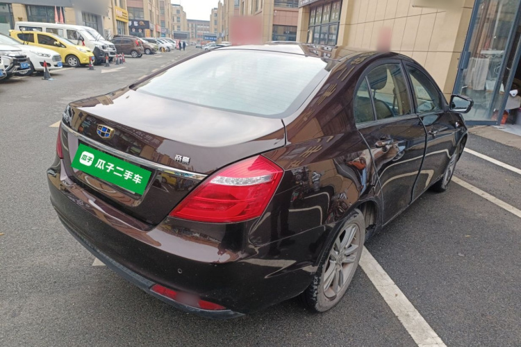 吉利汽车 帝豪 2017款 三厢百万款 1.5L 手动向上版车身外观7