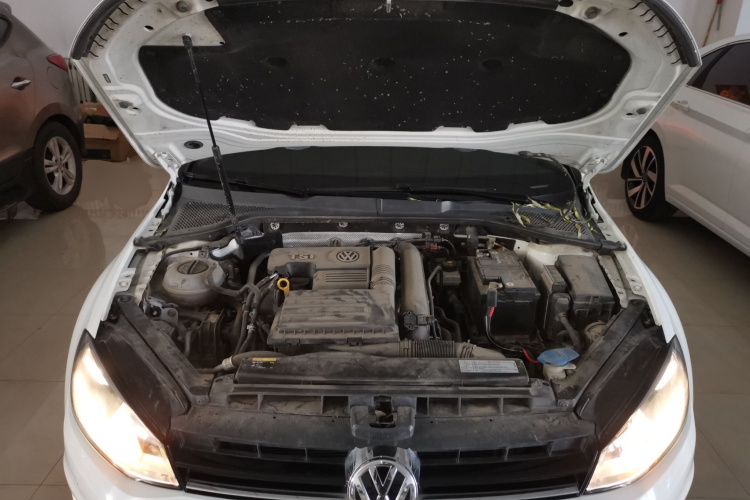 大众 高尔夫 2017款 230TSI 自动舒适百万辆纪念版机舱底盘24