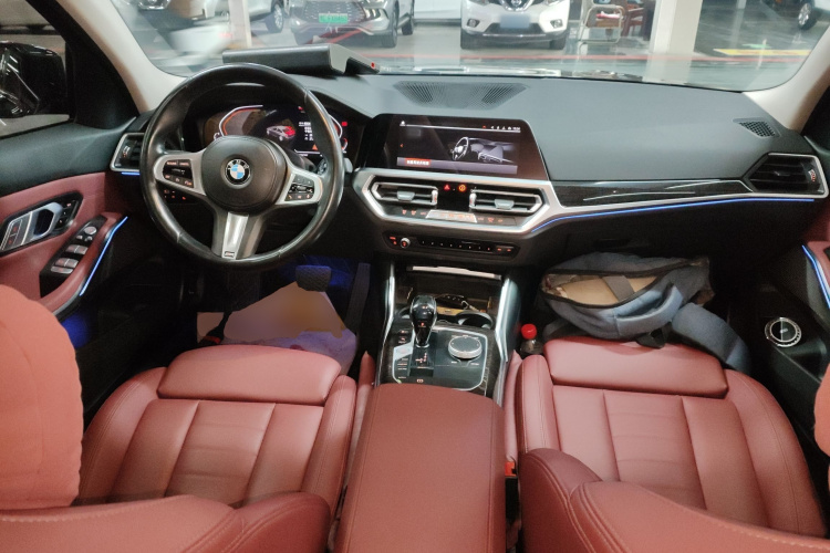 宝马3系 2021款 改款二 325Li M运动套装中控内饰7002