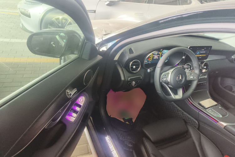 奔驰C级 2021款 C 200 L 时尚型运动版中控内饰20