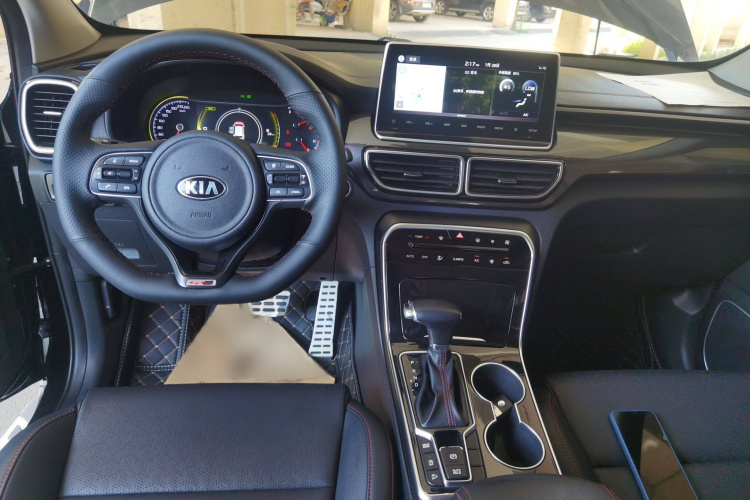 起亚KX5 2019款 1.6T 自动两驱豪华版中控内饰7001