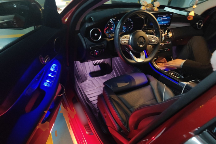 奔驰C级 2020款 C 200 L 时尚型运动版中控内饰20