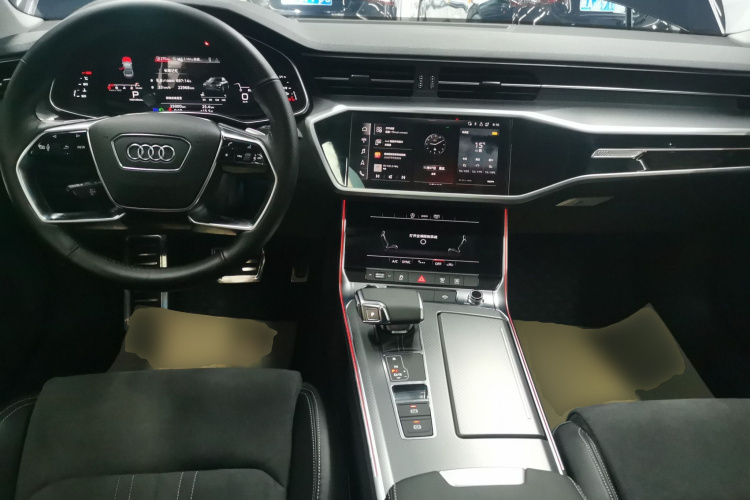 奥迪A7L 2024款 45TFSI S-line 筑梦型 流晶套装中控内饰12