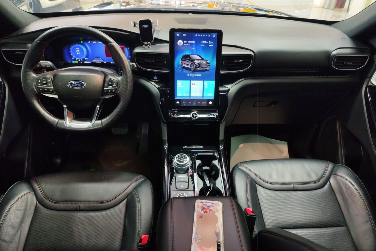 福特 探险者 2020款 EcoBoost 285 四驱运动版ST-LINE 7座中控内饰7002